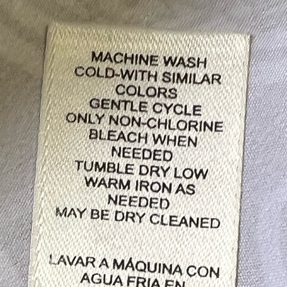 CHICOS Tone Washed Paisley Top Size 2 - Picture 4 of 9